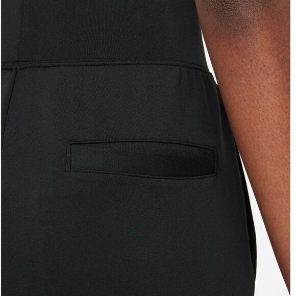 NIKE NikeCourt Dri-FIT Black Heritage Tennis Knit Sport Slim Fit Athletic Pants - Picture 13 of 14